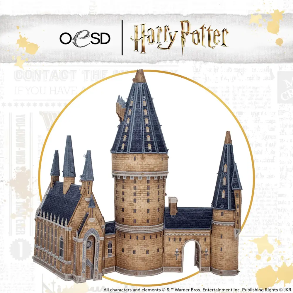 OESD Harry Potter Freestanding Hogwarts WB10009USB PREORDER RELEASE DATE SEPTEMBER 2025
