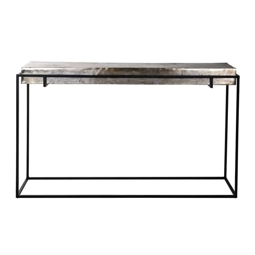 Calloway Console Table - Champagne Golden