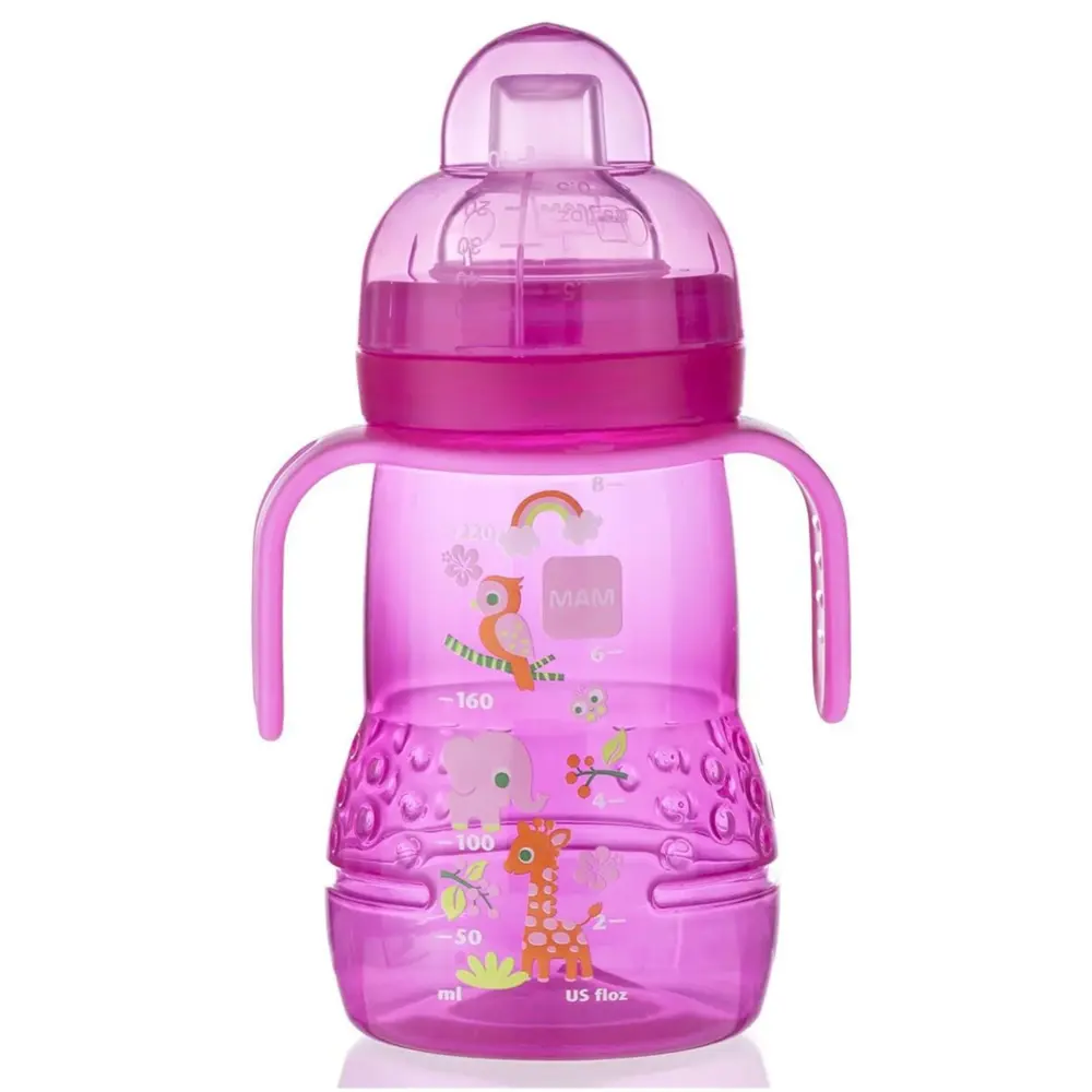 Electric Trainer+ Baby 9oz Bottle and Cup - Salmon