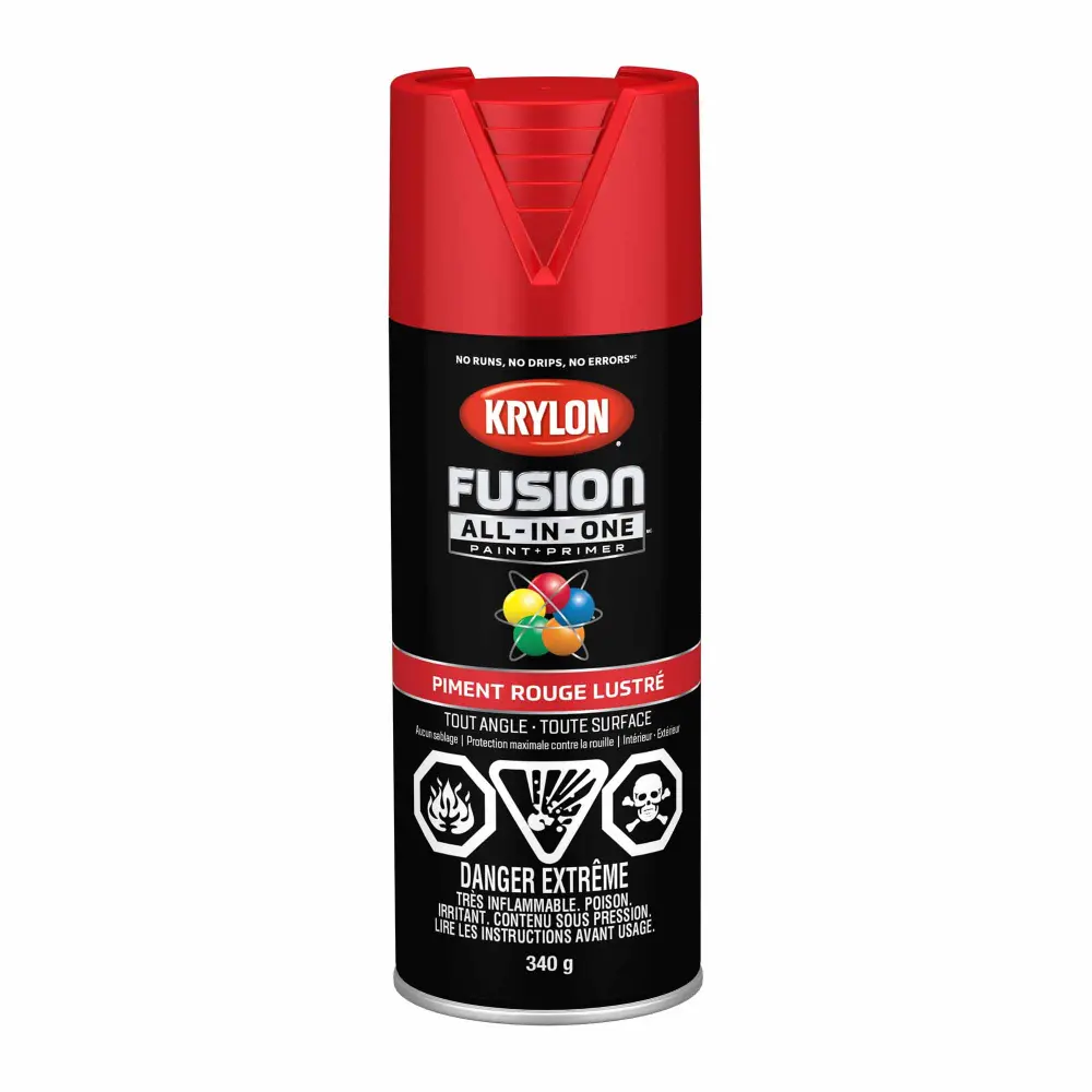Krylon Fusion Integrated Gloss Red Pepper, 340 g