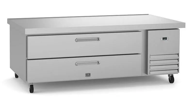 Kelvinator Pro-Series Commercial 2-drawer chef refrigerated base, 60", R290 refrigerant gas, +33/+41°C, stainless st...