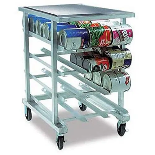 New Age Industrial Kitchen Can Rack - Heavy Duty 41"H, Casters, 1226