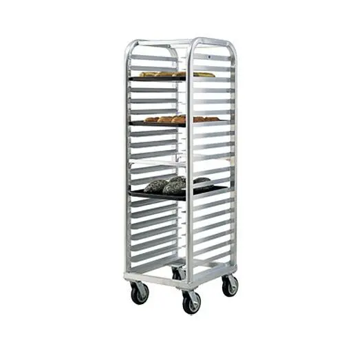 New Age Industrial Lifetime Series Bun Pan Rack, Heavy Duty, Aluminium, Holds (20) 18"x26" Pans, 4331