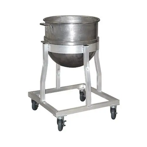 New Age Industrial Mixing Bowl Dolly, 26-3/4" x 26-3/4" x 30-3/8"H, 6061 Aluminum Construction, 95636
