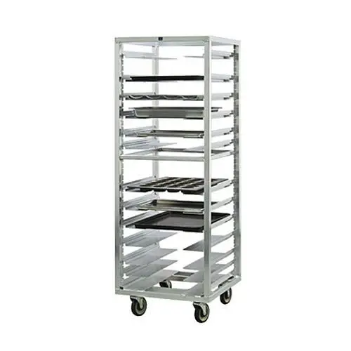 New Age Industrial Pan Rack, Spool-, (12) Universal Adjustable Aluminum Alloy Guides, 1650