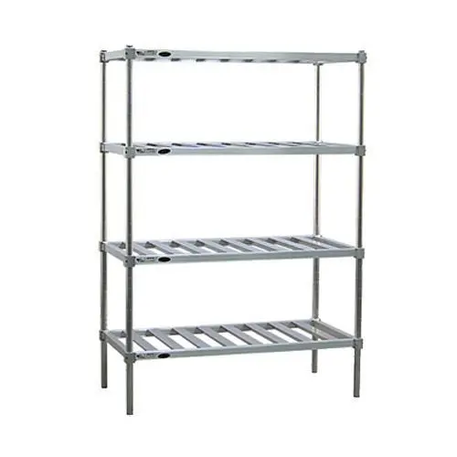 New Age Industrial Pot & Pan Rack, Stationary, 4-Tier, P2448