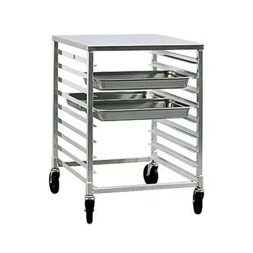New Age Industrial Sgroup Table Pan Rack, 1/2 Size Height, Open Sides, 1501