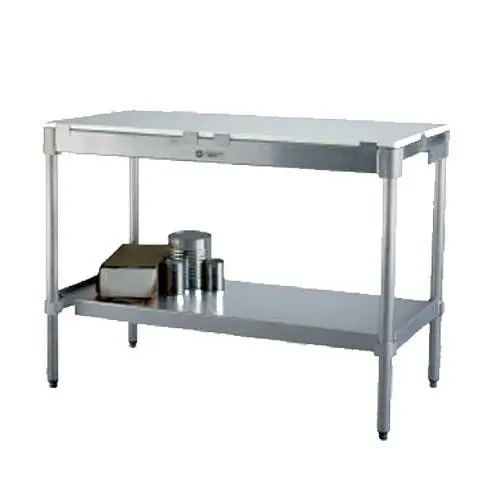 New Age Industrial Work Table, 72"W x 30"D, Aluminum Construction, 30P72KD