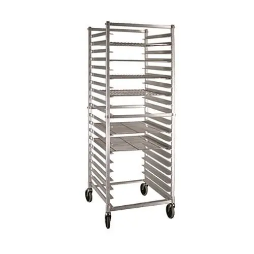 New Environmentally-Safe Age Industrial Donut Screen Rack, Mobile, Full Height, NS621KD New Age Industrial