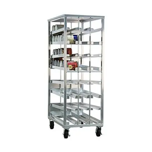 New Hi-Vis Age Industrial First , First Out Can Rack, Mobile, 97294CK New Age Industrial