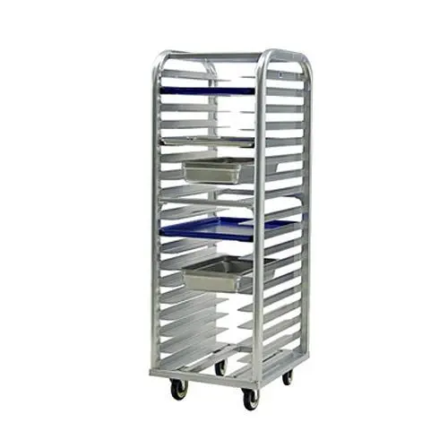 New Ribbed Age Industrial Lifetime Series Roll- Bun Pan Rack, 18 wide-angle runners are 1-1/2" x 3-1/4" x .100 3...
