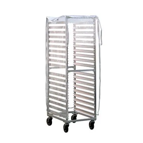 New Superior Age Industrial Rack Cover, Heavy Duty Vinyl, Three Zippers, End and Side-Loading, 1359 New Age Industrial