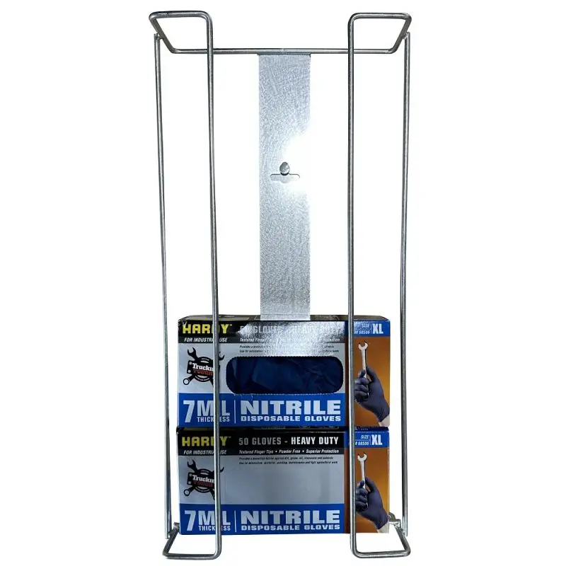 SSL Industries Stainless Steel Removable Wall-Mounted Glove Box Holder, SSL-1012