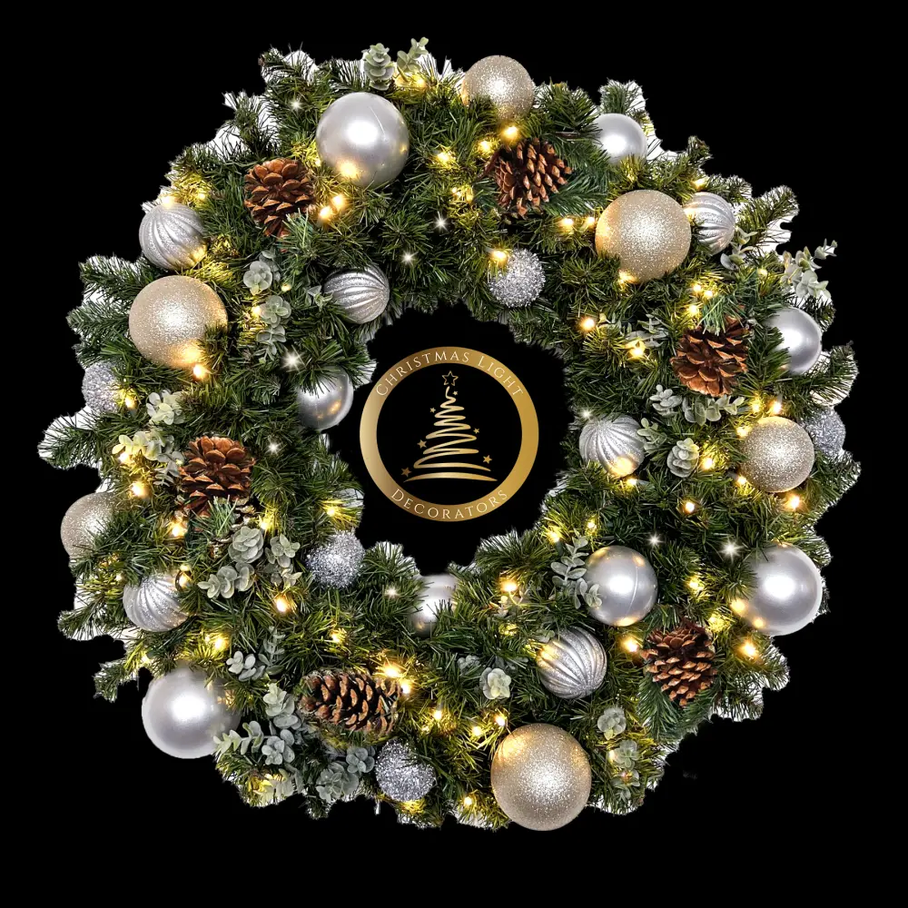 Macrame Wall Hanging Greenery - CLD Pre-Decorated Wreath